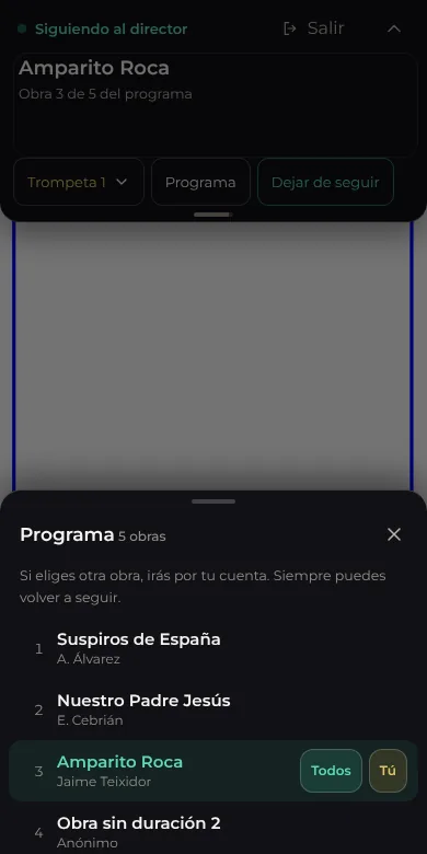 Sesión en vivo en PARTICELLA